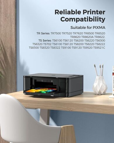 PGI-280 XXL Compatible Ink Cartridge Replacement for Canon 280 pgbk XXL High Yield Use to TR7520 TR8520 TS6120 TS6220 TS8120 TS8220 TS9120 TS9520 TS9521C Printer (2 Large PGBK) in Kuwait