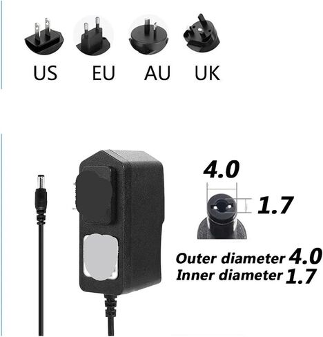 12V 2A 4.0x1.7MM Adapter(EU Plug) in Kuwait