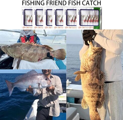 36-Piece Luminous Sabiki Rigs - Fishing Lures with Sharp Hooks for Freshwater & Saltwater in Saudi Arabia