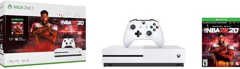 Xbox One S 1TB Console - NBA 2K20 Bundle [video game] (Renewed) in Saudi Arabia