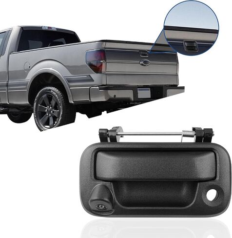 LEADSIGN Tailgate Handle with Rear View Backup Camera Replacement for Ford F150(2005-2014), F250/F350/F450/F550(2008-2016), RCA Connector in Kuwait