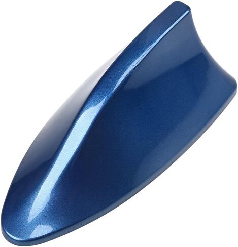 Possbay Shark Fin Antenna Car Roof Antenna Cover Radio AM FM Signal Aerial Glossy Black Universal Big Large for Hyundai Auto SUV in Saudi Arabia