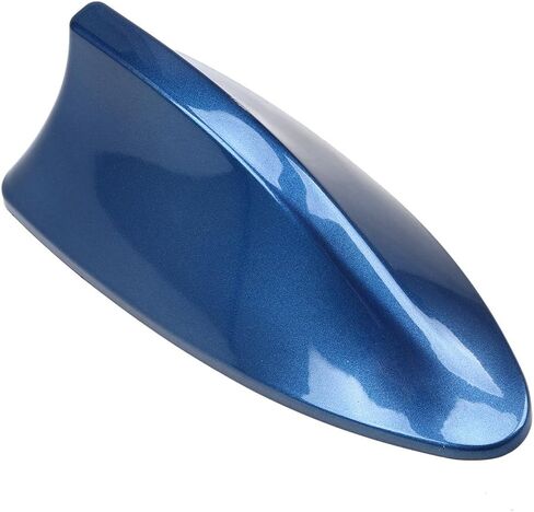 Possbay Shark Fin Antenna Car Roof Antenna Cover Radio AM FM Signal Aerial Glossy Black Universal Big Large for Hyundai Auto SUV in Saudi Arabia