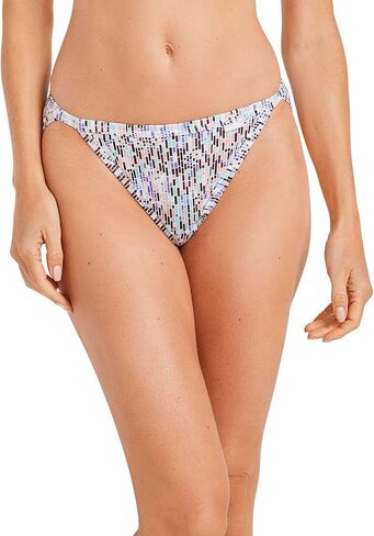 Jockey Women's Underwear Elance String Bikini - 3 Pack, Digital Lavender/Floral Pop/Tulipa, 7 in Saudi Arabia