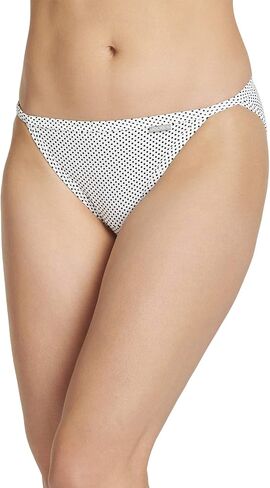 Jockey Women's Underwear Elance String Bikini - 3 Pack, Digital Lavender/Floral Pop/Tulipa, 7 in Saudi Arabia