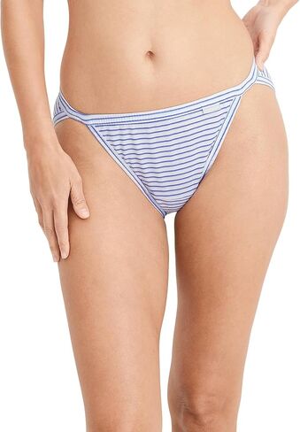 Jockey Women's Underwear Elance String Bikini - 3 Pack, Digital Lavender/Floral Pop/Tulipa, 7 in Saudi Arabia