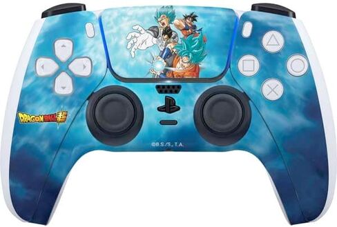 Skinit Skinit Gaming Gaming Contarible مع وحدة تحكم PS5 - Dragon Ball Super Goku Vegeta Super Ball Design in Kuwait