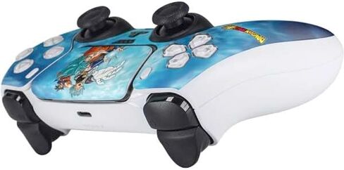 Skinit Skinit Gaming Gaming Contarible مع وحدة تحكم PS5 - Dragon Ball Super Goku Vegeta Super Ball Design in Kuwait