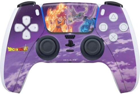 Skinit Skinit Gaming Gaming Contarible مع وحدة تحكم PS5 - Dragon Ball Super Goku Vegeta Super Ball Design in Kuwait