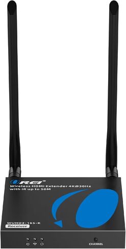 OREI Wireless HDMI Transmitter & Receiver Extender Upto 165ft 1080p 5.1-5.2 Ghz Perfect for Streaming from Laptop to HDTV/Projector IR Support Low Latency - WHD-165-K in Saudi Arabia