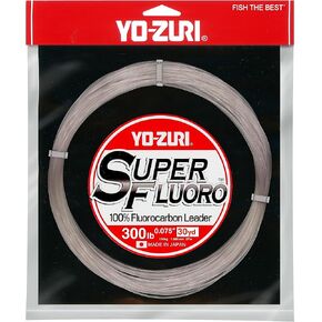Yo-Zuri YZ-SF-300LB-NCL-30YD: Superfluoro 30YD 300 LB ، NARURT CLEAR