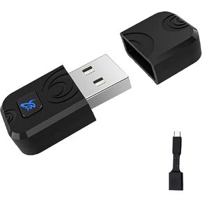 Wireless Audio Adapter for Nintendo Switch/Switch OLED P4 P5 PC - Bluetooth Receiver for Airpods, Headset, Speaker (Not for P4 Gold Headset) - Not Audio Transmitter
