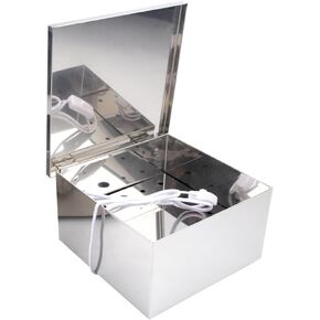 Seaweed Dryer for sushi, Stainless Steel seaweed Drying Box, Professional Cooking Oven Moisture-Proof Nori Drying Box, Kitchen Temperature Adjustable (L)