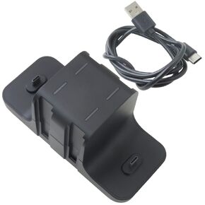 Huoptl New Black Charging Dock Replacement Compatible for Nintendo Switch Joy-Con Pro Controller, Multi-Charger for 4 Switch Joy-Cons and 2 Pro Controllers, with LED Indicators