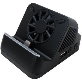 For Nintend Switch Charging Dock with TV Output & Desktop Mode, 4K HDMI Adapter, Cooling Fan, and Non-Slip Design, Black,Updated by Loner [video game]
