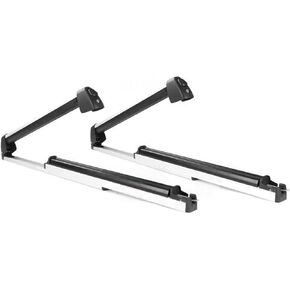 2 Pcs Cars Car Roof Roof Suction Cup Holder,Car Mounted Sled Rack Car Winter Single Board Double Board Fixed Luggage Rack(A-Snowboard Rack)