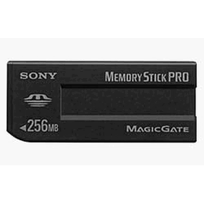 Sony 256MB Memory Stick Pro MSX-256S Retail Package.
