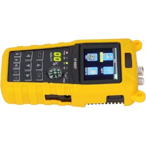 Satellite Signal Finder Meter, 100-240VAC Satellite Finder Low Power Consumption Built in 2000mah Lithium Battery Multifunctional for Astronomical Observation (US Plug)