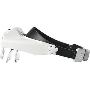 Mounted Magnifying Glass LED Light Presbyopia Glasses Rechargeable Battery