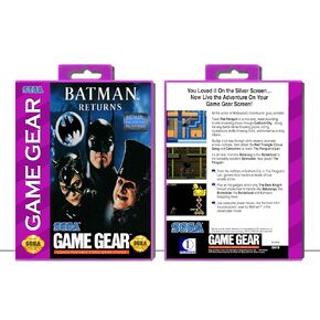 Batman™ Returns | (SGGP) Sega Game Gear - Game Case Only - No Game