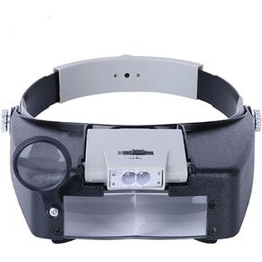 Mounted Magnifying Glass with LED Reading and Maintenance Magnifying Glass