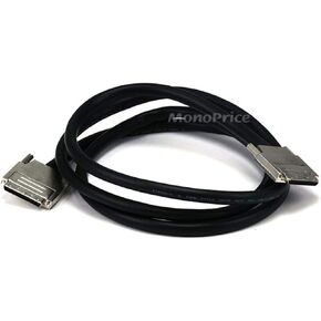 monoprice 0.8 مم/0.8 مم VHDCI 0.8 مم كابل SCSI - 6 أقدام - إزاحة
