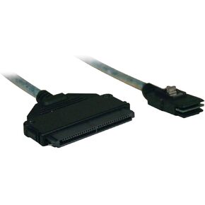 Tripp Lite Internal SAS Cable ، Mini-SAS (SFF-8087) to 4-in-1 32Pin (SFF-8484) ، 3-Ft (1M). (S510-003)