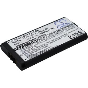 Compatible with Battery for N1NTEN0 C/TWL-A-BP, TWL-003, DSi, NDSi, NDSiL (550mAh)