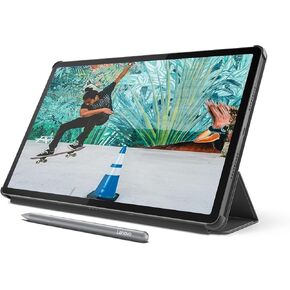 Lenovo Idea Tab Pro - Student Tablet - Google Gemini - 12.7" 3K LCD Display - 8 GB Memory - 128 GB Storage - MediaTek Dimensity 8300 - Includes Pen and Folio Case