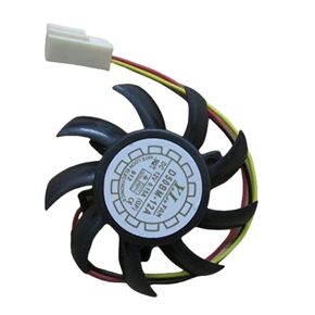 ل D50BM-12A 12V 0.15A 3-WARE 5CM قطرها 4.5 سم بطاقة الرسومات الصغيرة مروحة الرادياتير