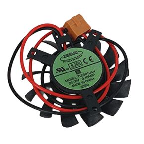 for T055010SH 5V 0.40A Diameter 45MM Hole Pitch 27X35X35MM 2-Wire Graphics Card Cooling Fan