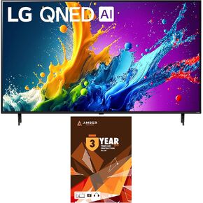 LG 43QNED80TUC 43 Inch QNED 4K Ultra HD Smart TV with HDR10 Pro and 3 Year Amber Protection Plan (2024)
