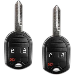 KeylessOption Keyless Entry Remote Control Uncut Blank Car Ignition Key Fob Replacement for CWTWB1U793 (Pack of 2) in Kuwait