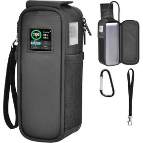 Case Compatible with Anker Prime 27,650mah Power Bank 250w, Laptop Phone Computer Battery Chargers Travel Carrying Holder for Anker 737 Portable Charger Fast Charging &USB Cables, Adapters (Bag Only)