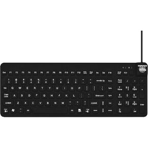Man & Machine Really Cool Keyboard, Sealed Waterproof - White