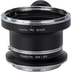 Fotodiox Pro Lens Adapter Kit Compatible with Bronica SQ Lenses to Fujifilm GFX G-Mount Cameras