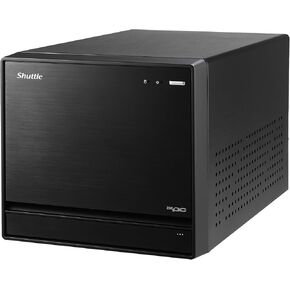 Shuttle XPC Cube SH570R8 Mini Barebone PC Intel H570 Supports 125W 11th/10th Gen Rocket Lake/Comet Lake CPU No RAM No HDD/SSD No CPU No OS 500W 80 Plus Gold Flex PSU, Black