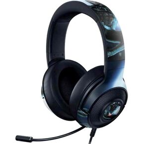 Skinit Decal Audio Skin Compatible with Razer Kraken X - Officially Licensed Marvel Black Panther Night Time Watch Design