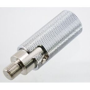 Amateur Radio CB Antenna Chrome Quick Disconnect for 3/8-24 Threads for CB and HF/VHF Ham Radio Antennas Such as Hustler HamStick and Others