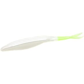 Zoom Bait Salty Super Fluke Bait-Pack of 10 (White Pearl Chartruese, 5-Inch)