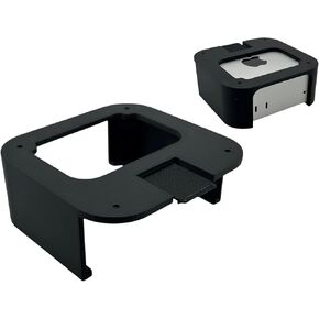 Desk Mount Kit for New Apple Mac Mini M4 2024 - Reversible Mounting Bracket - Under Desk Mount Accessories - Drill Bit & Screws Included