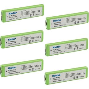 Kastar 2-Pack 7/5F6 1.2V Ni-MH Battery Replacement for AIWA MD Player AM-HX200, Aiwa MHB-901, MHB901, RP BP61 RP BP61PY RQ-SX40 Portable CD/MD/MP3 Battery
