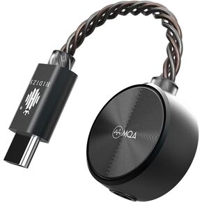 S3 PRO Headphone Amplifier Portable Dac Dongle, USB-C Adapter, Single-Ended 3.5mm, 8X MQA, Type-C Plug, Support Windows/Mac/Lighting/Android/iOS System
