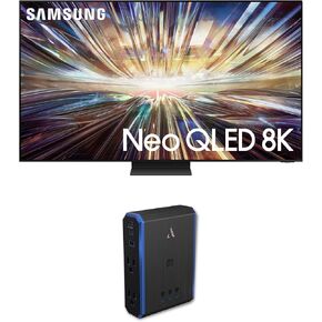 SAMSUNG QN65QN800DFXZA 65 Inch Neo QLED 8K Smart TV with AI Motion Enhancer and an Austere 5S-PS8-US1 V-Series 8-Outlet Power w/Omniport USB (2024)
