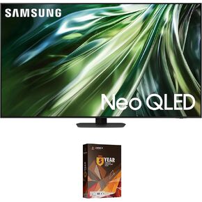 Samsung QN65QN90DAFXZA 65 Inch Neo QLED TV with 4K AI Upscaling and 3 Year Amber Protection Plan (2024)