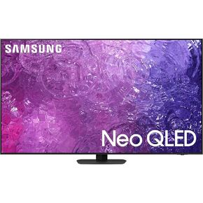 Samsung 65 بوصة فئة NEO QLED 4K QN90C Series Quantum HDR+، Dolby Atmos ، صوت تتبع الكائنات+، مضاد للهراء ، HUB للألعاب ، Q-Symphony ، التلفزيون الذكي مع Alexa مدمج (QN65QN90C ، 2023) نموذج)