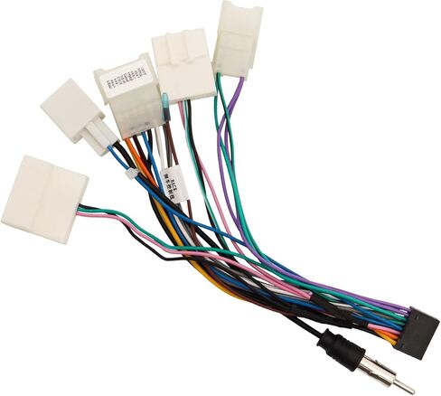 ViaBecs for Toyota Stereo Wiring Harness Kit for Corolla RAV4 Camry 4Runner Prado Tundra, Highlander Plug&Play Connector with CANBUS Adapter, Supports JBL, Backup or 360 Camera SWC in Kuwait