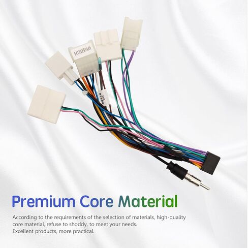ViaBecs for Toyota Stereo Wiring Harness Kit for Corolla RAV4 Camry 4Runner Prado Tundra, Highlander Plug&Play Connector with CANBUS Adapter, Supports JBL, Backup or 360 Camera SWC in Kuwait