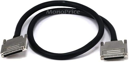 monoprice 0.8 مم/0.8 مم VHDCI 0.8 مم كابل SCSI - 6 أقدام - إزاحة in Kuwait