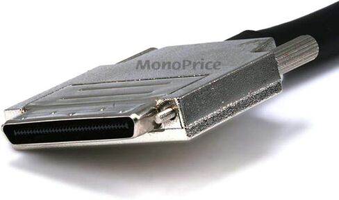 monoprice 0.8 مم/0.8 مم VHDCI 0.8 مم كابل SCSI - 6 أقدام - إزاحة in Kuwait